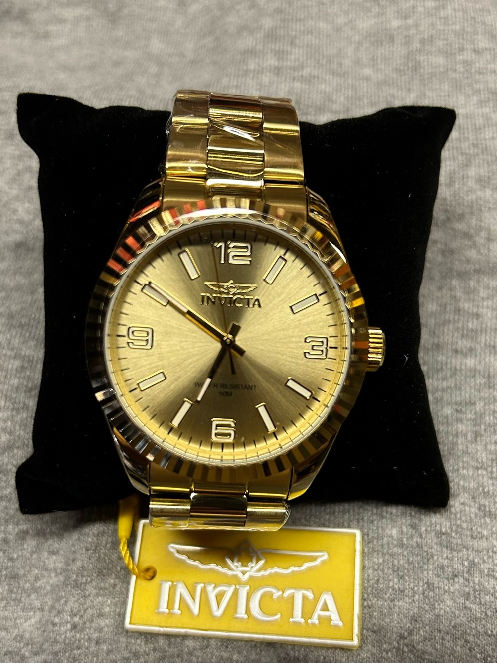 *NEW* Invicta Specialty Quartz Gold Dial 43mm Men's Watch 47460